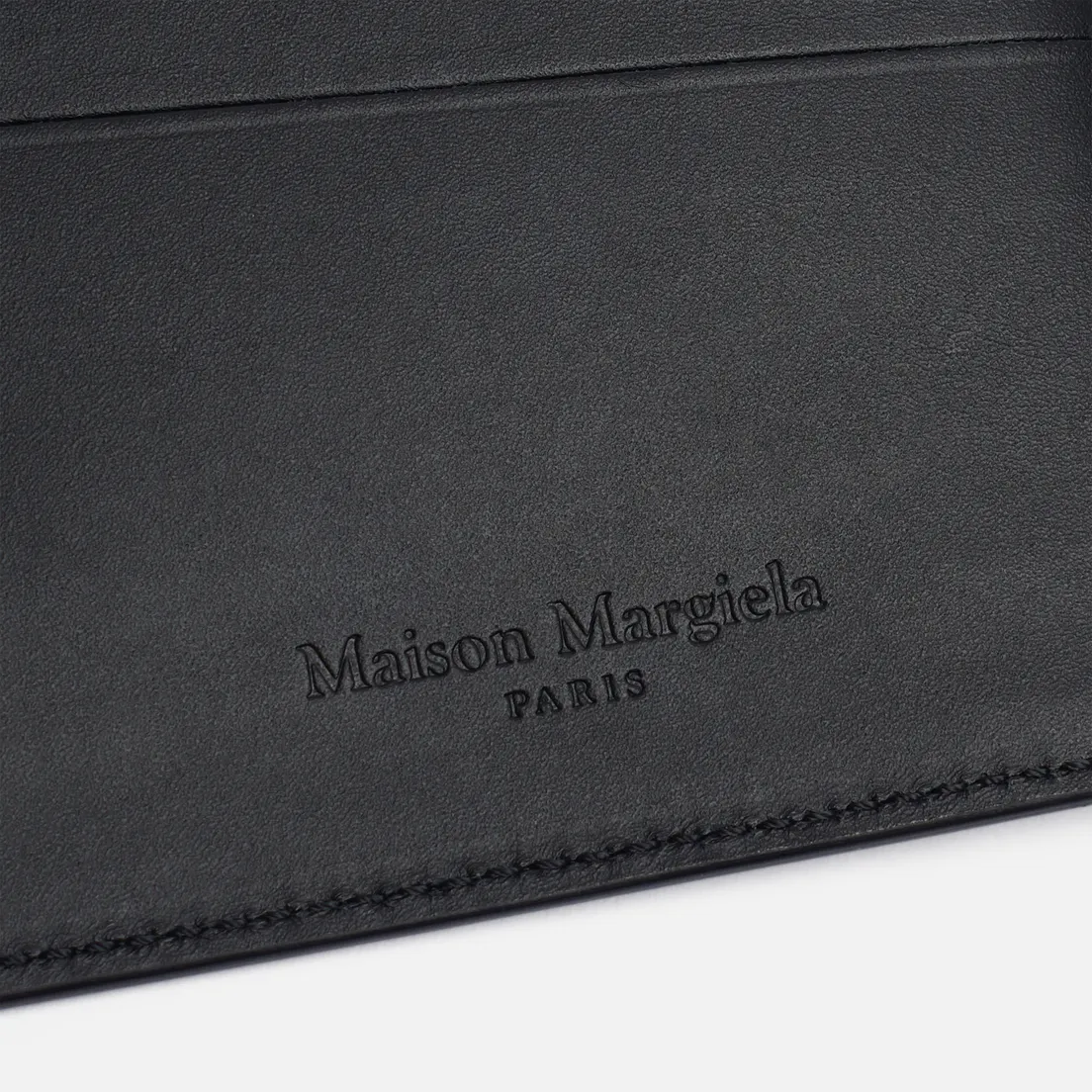 Maison Margiela Кошелек Contrast Stitch Grained Texture