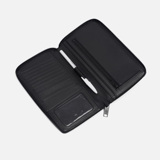 Кошелек Maison Margiela 11 Zip Around Travel Black/Black