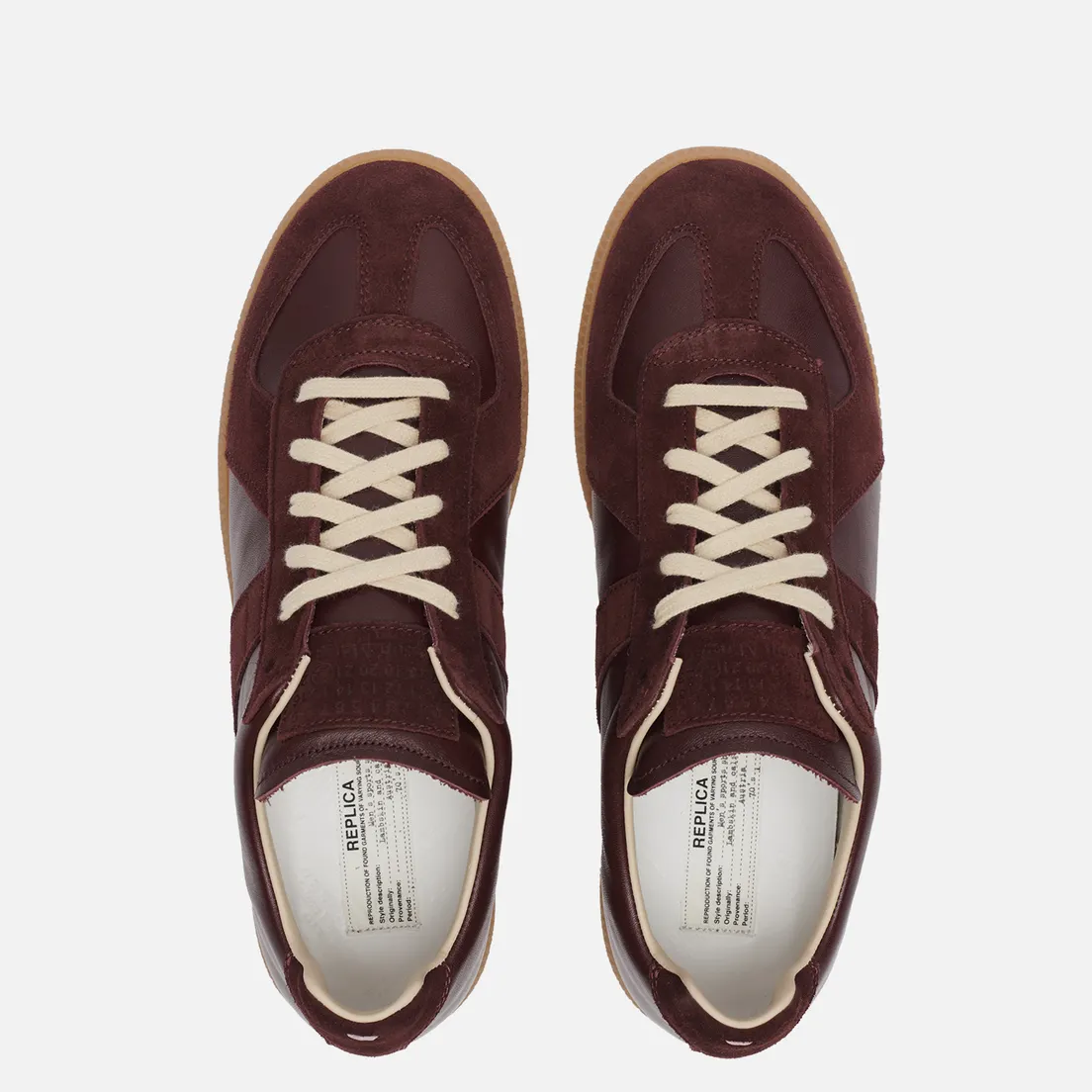 Maison Margiela Мужские кроссовки Replica Low Top Carry Over