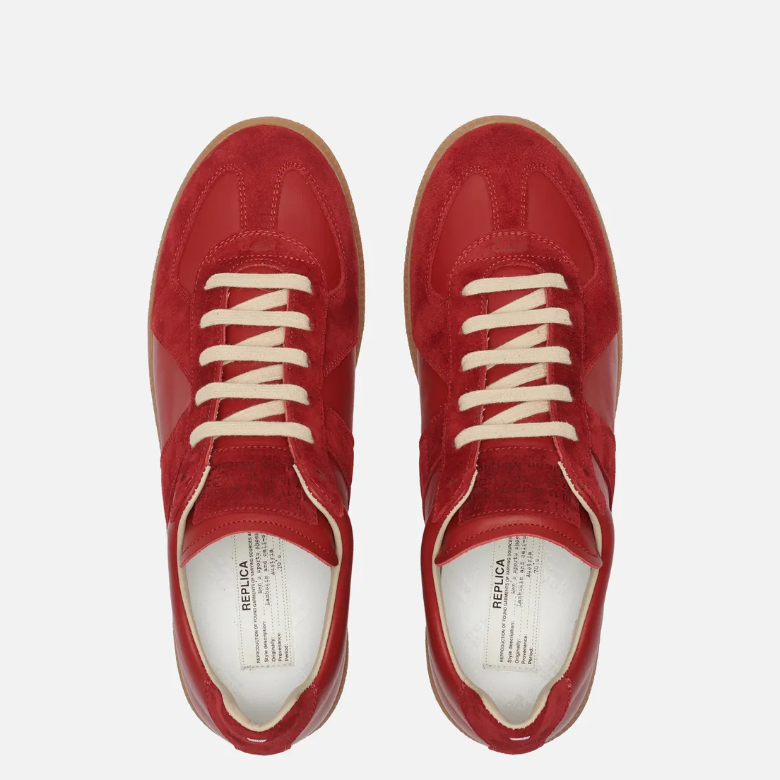 Maison Margiela Мужские кроссовки Replica Low Top Carry Over