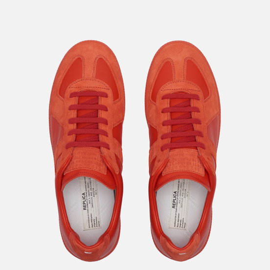 Мужские кроссовки Maison Margiela Replica Low Top Red