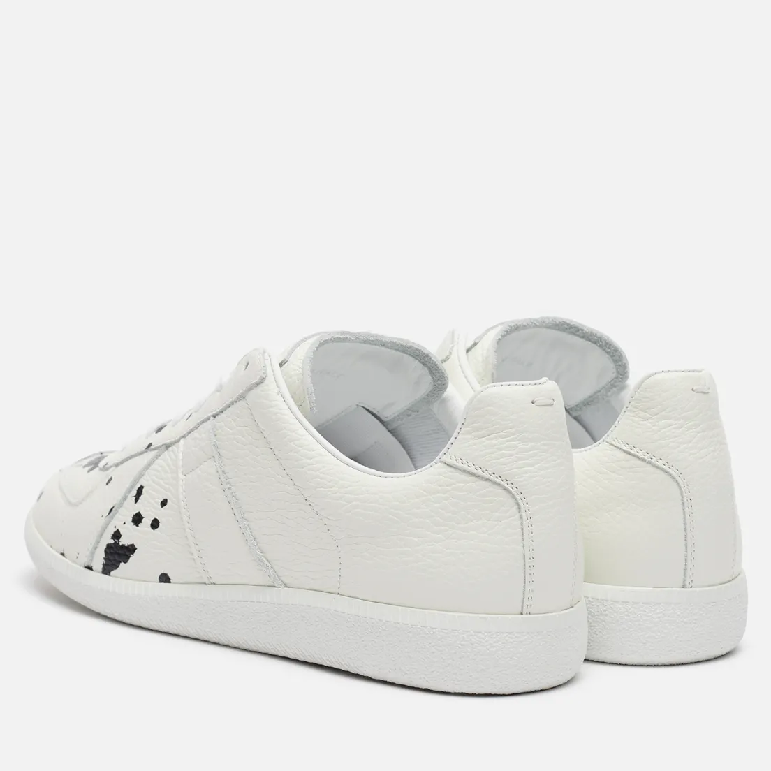 Maison Margiela Мужские кроссовки Replica Low Dots Plain Leather