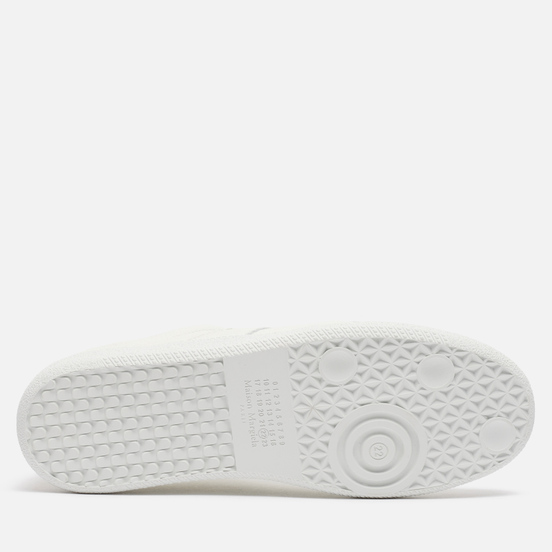 Мужские кроссовки Maison Margiela Replica Low Dots Plain Leather White/Black