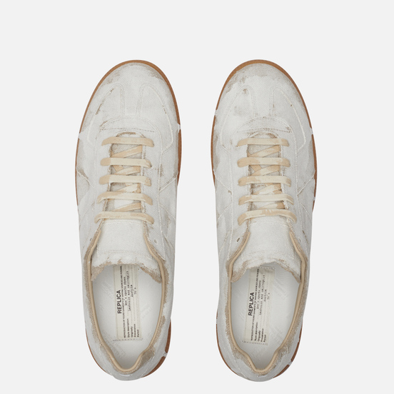 Мужские кроссовки Maison Margiela Replica Bianchetto Natural/White Matte