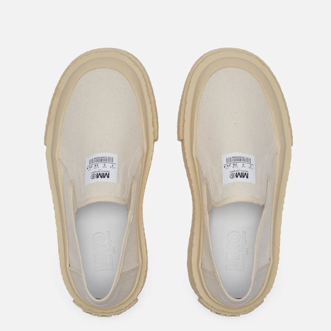 Maison Margiela MM6 Женские кеды Slip-On Platform