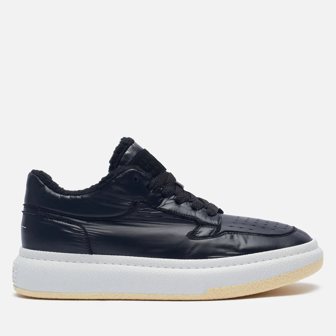 Maison Margiela MM6 Мужские кроссовки Low Basketball Fur