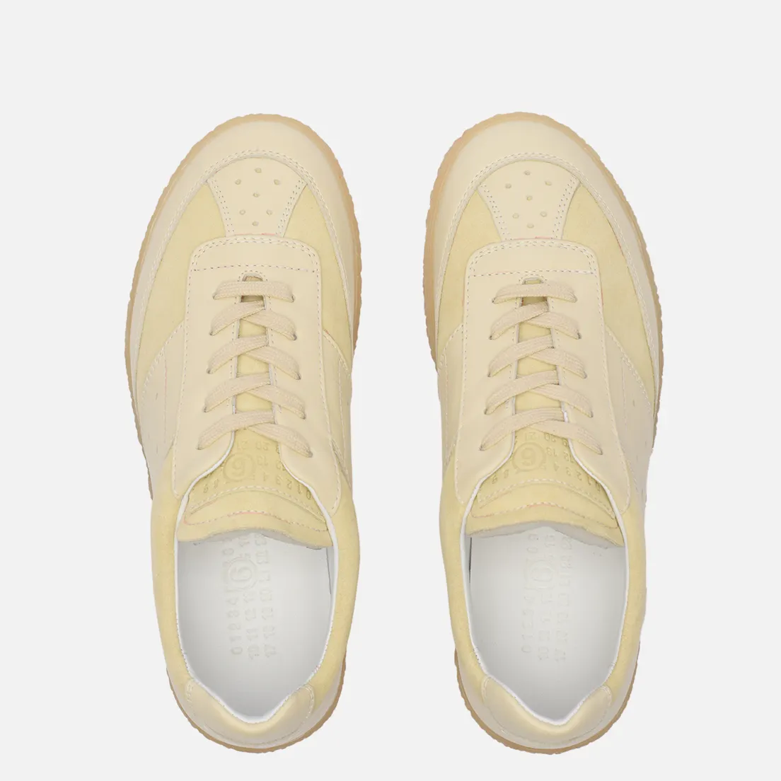 Maison Margiela MM6 Женские кроссовки 6 Court Leather