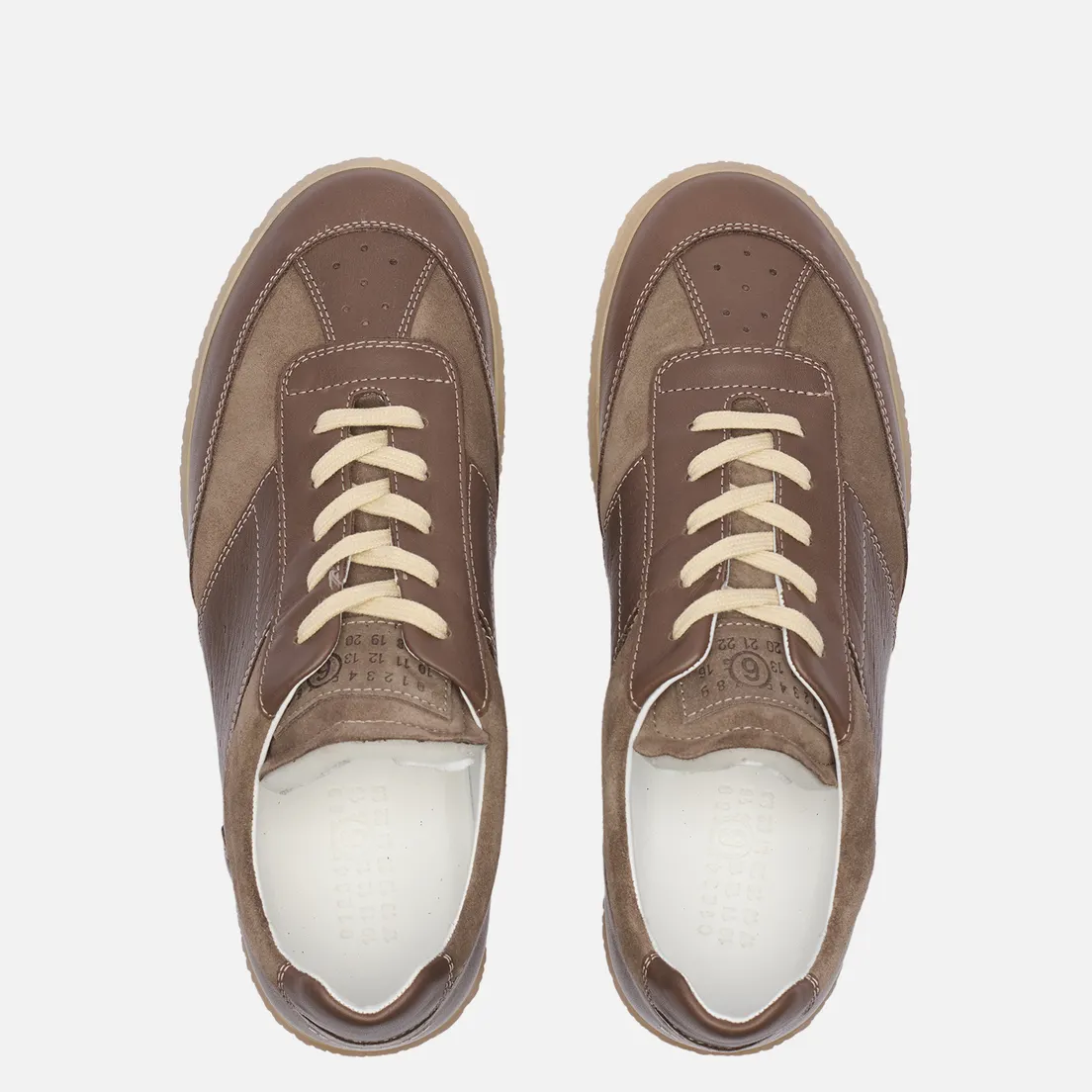 Maison Margiela MM6 Женские кроссовки 6 Court Leather
