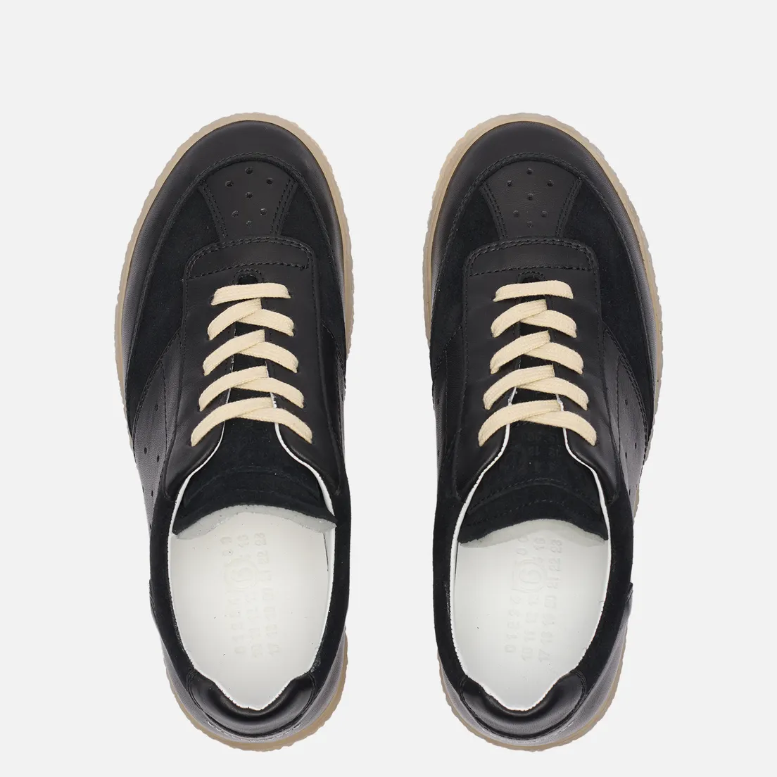 Maison Margiela MM6 Женские кроссовки 6 Court Leather
