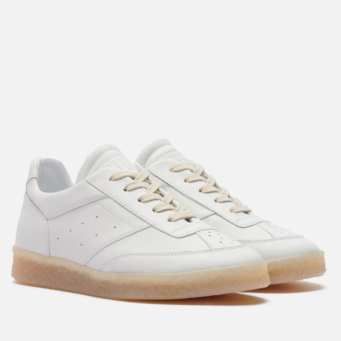 Maison Margiela MM6 Женские кроссовки 6 Court Leather