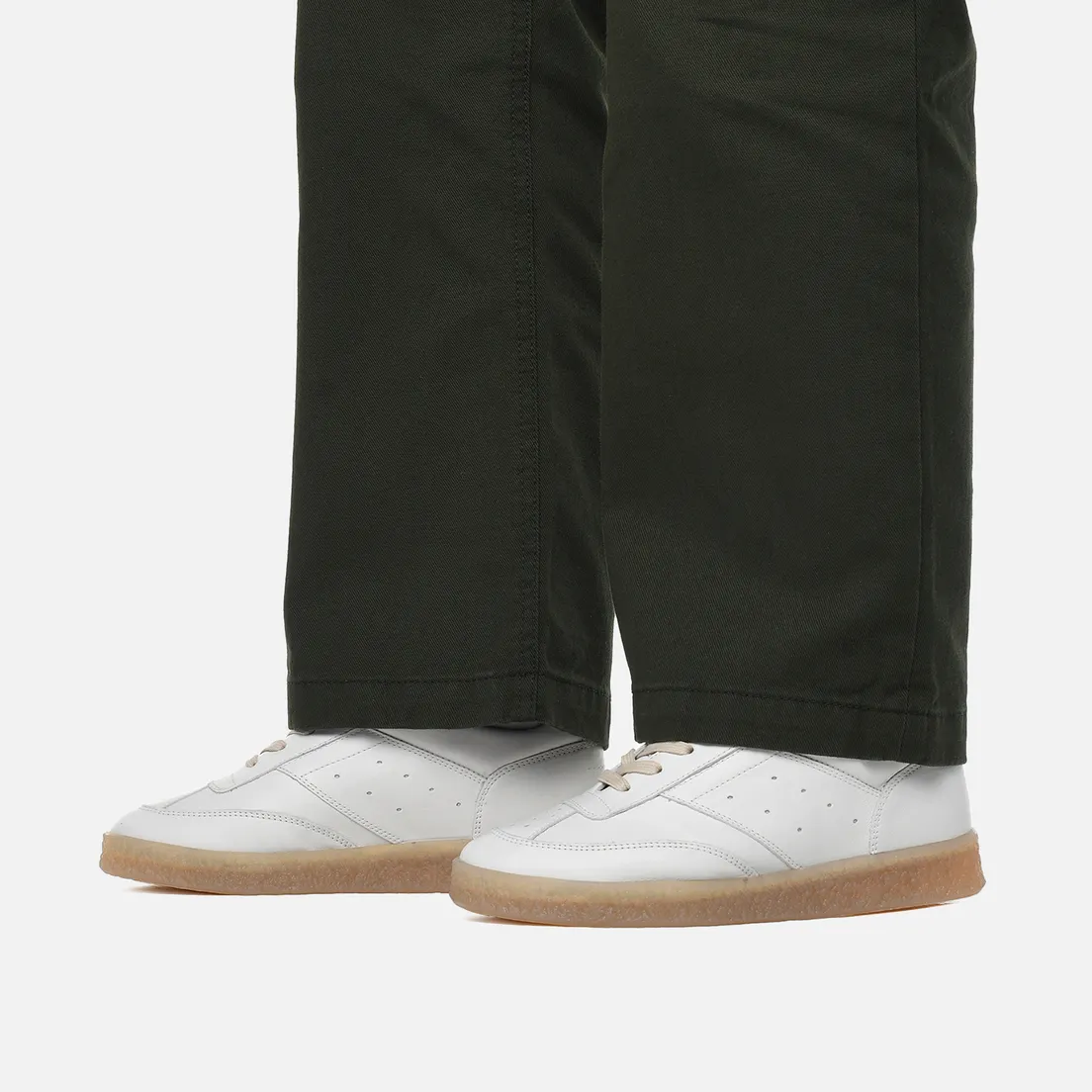 Maison Margiela MM6 Женские кроссовки 6 Court Leather