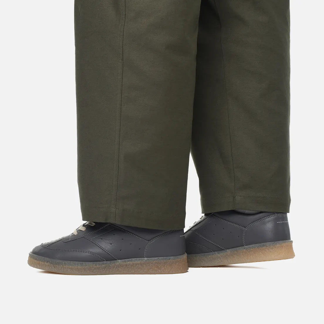 Maison Margiela MM6 Женские кроссовки 6 Court Leather