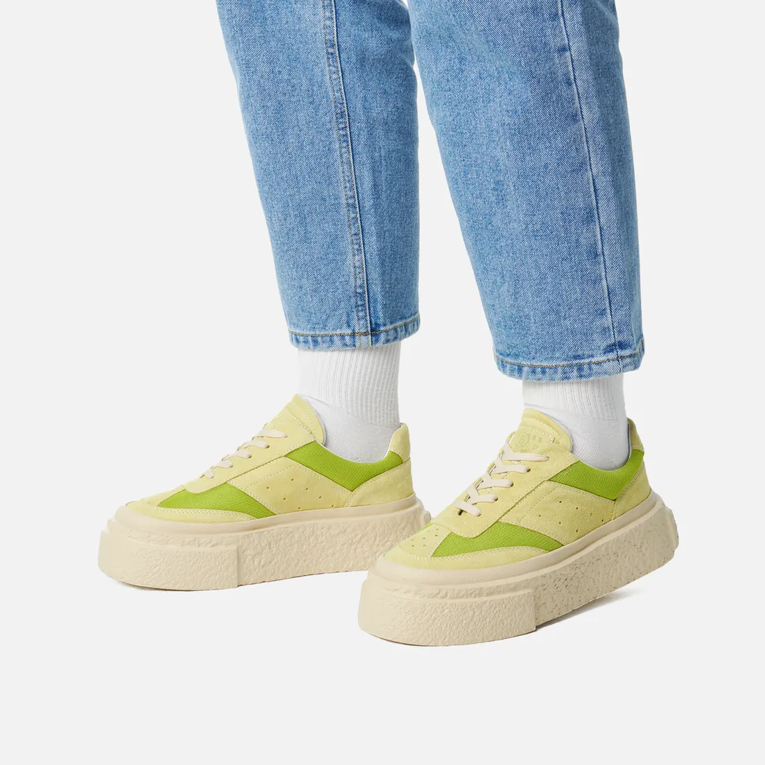 Maison Margiela MM6 Женские кроссовки Panelled Platform