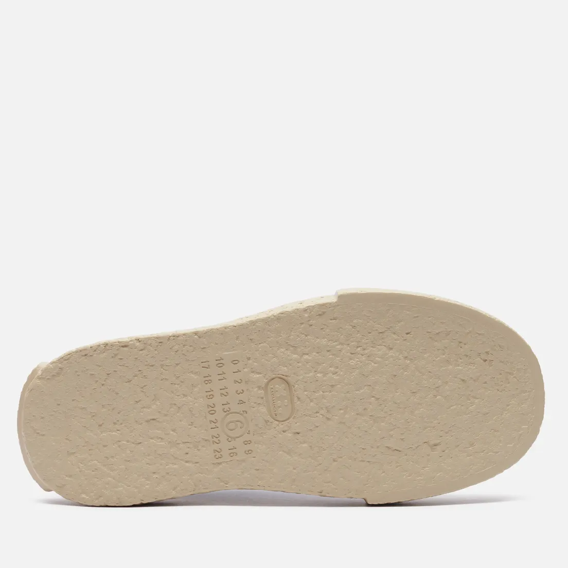 Maison Margiela MM6 Женские кроссовки Panelled Platform Leather