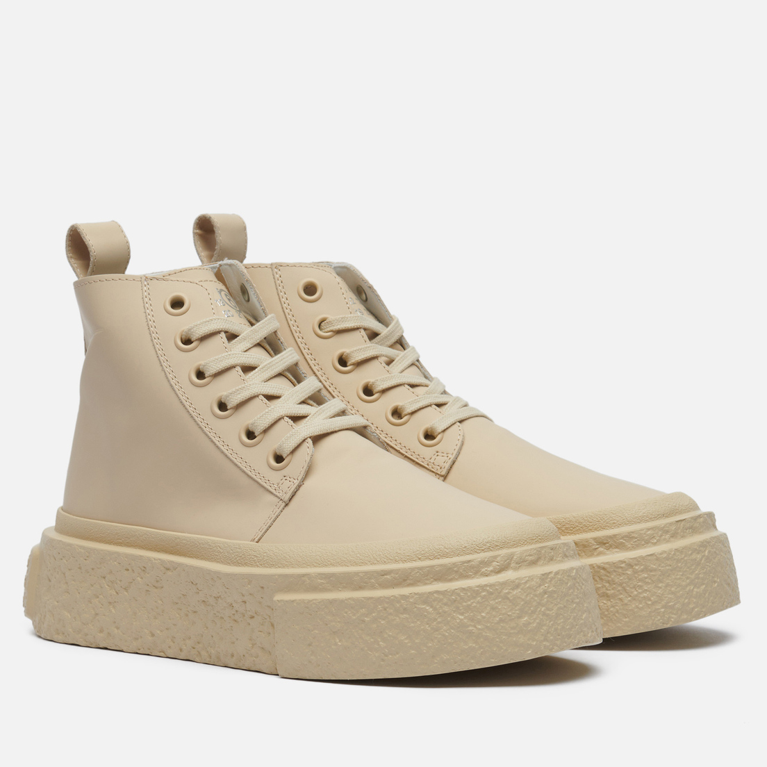 Maison Margiela MM6 Женские кроссовки Lace-Up Leather