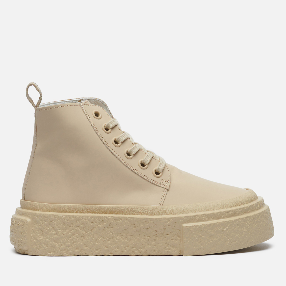 Maison Margiela MM6 Женские кроссовки Lace-Up Leather