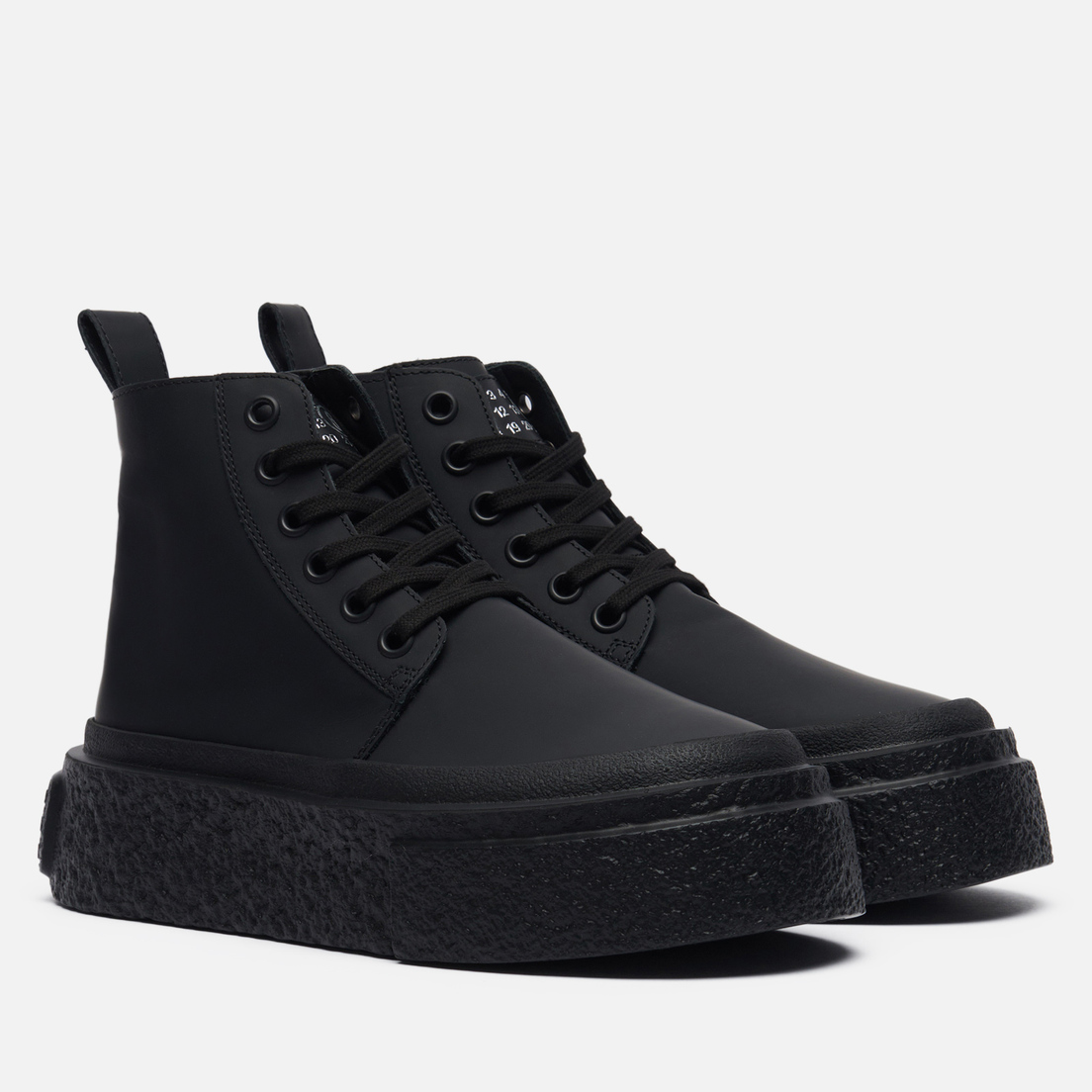 Maison Margiela MM6 Женские кроссовки Lace-Up Leather