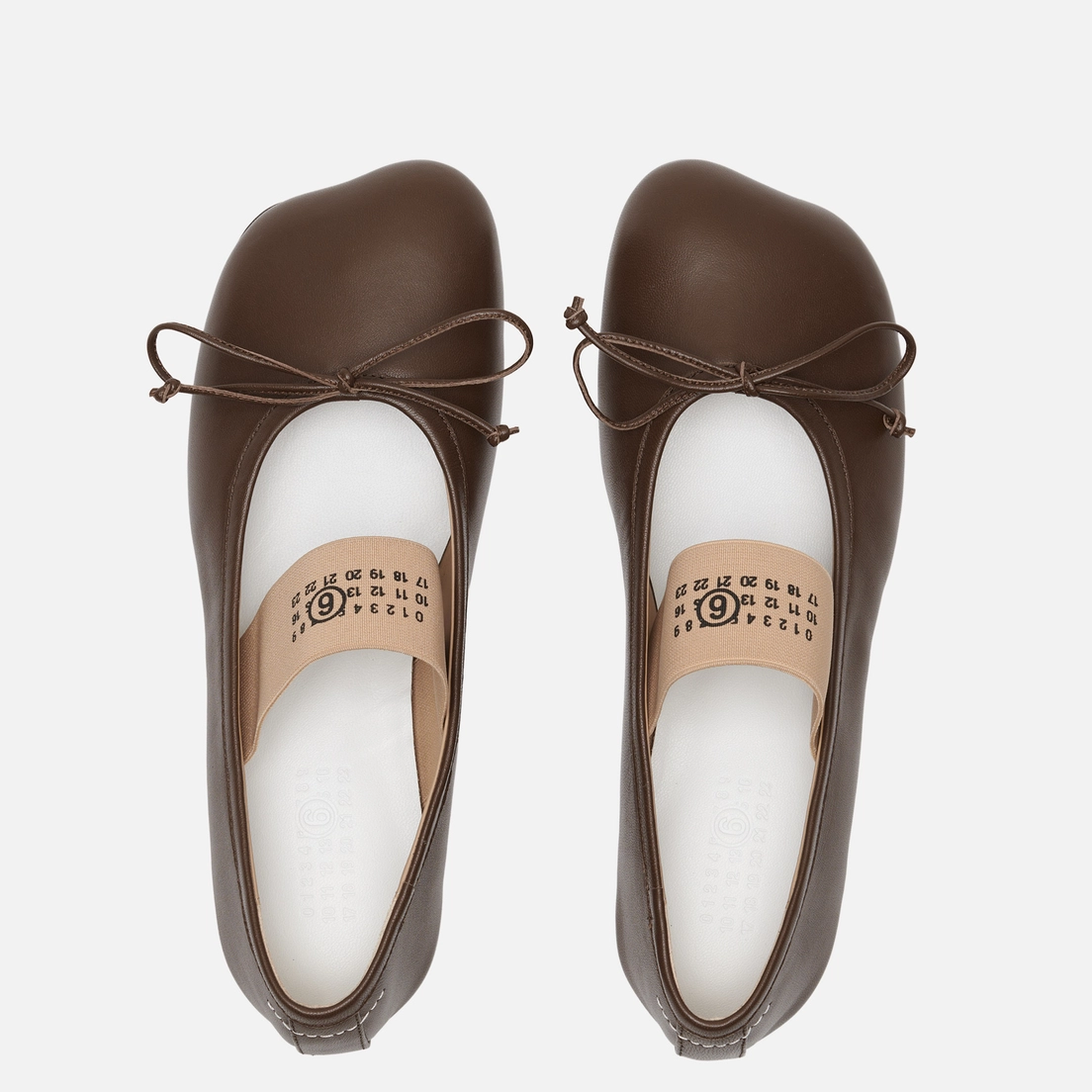 Maison Margiela MM6 Женские ботинки Anatomic Numeric Ballerinas