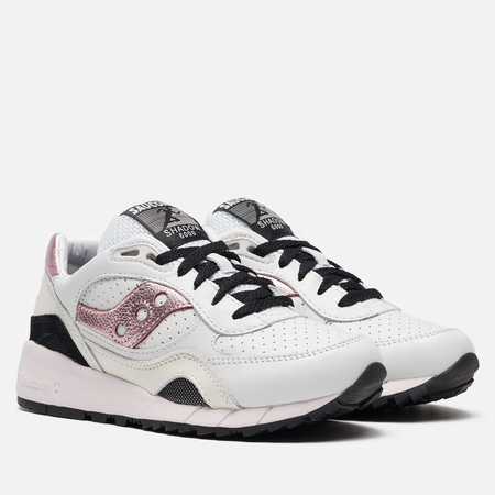  Женские кроссовки Saucony Shadow 6000 Leather, цвет белый, размер 38 EU