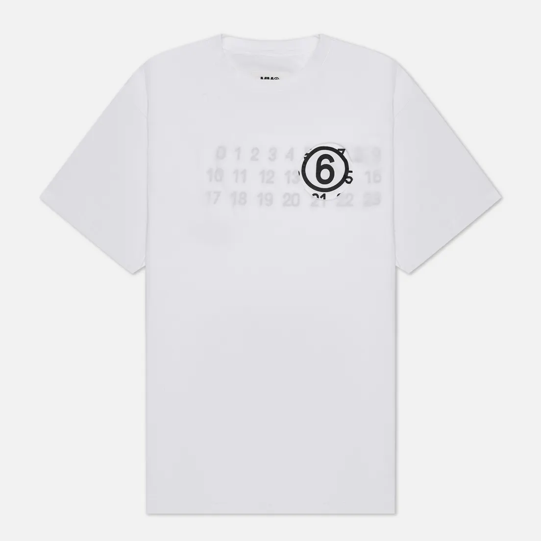 Maison Margiela MM6 Мужская футболка Numeric Logo