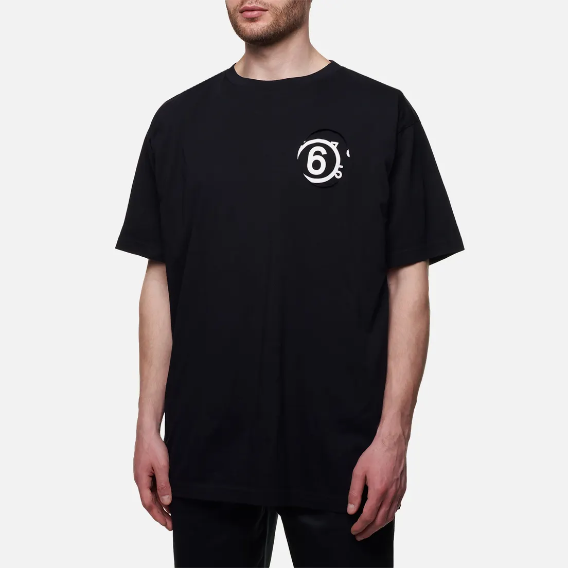 Maison Margiela MM6 Мужская футболка Numeric Logo