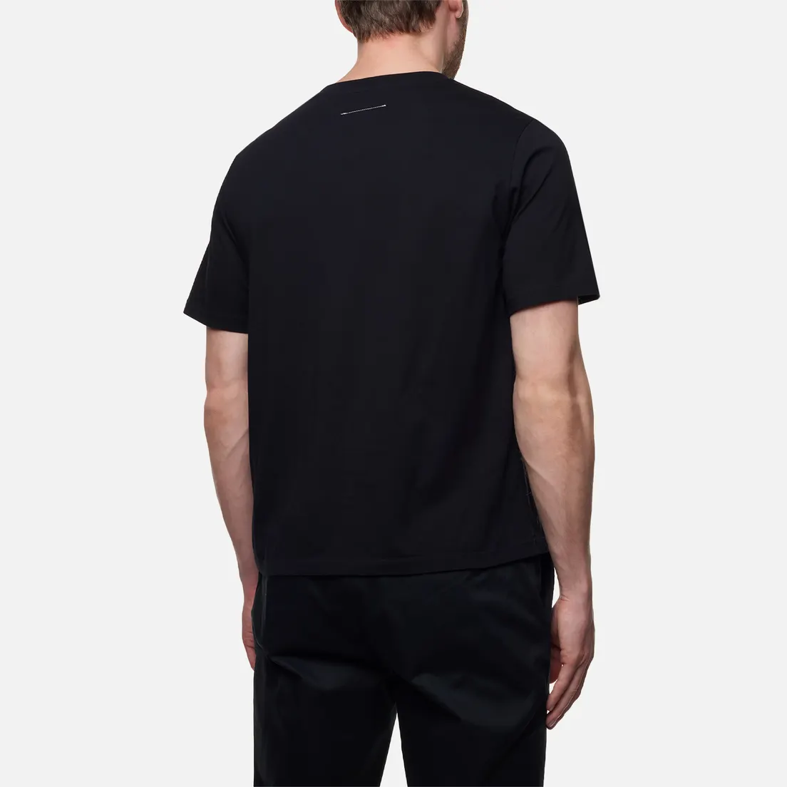 Maison Margiela MM6 Мужская футболка Destroyed Logo