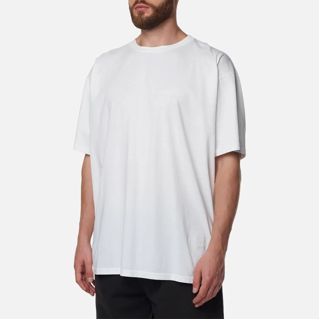 Maison Margiela MM6 Мужская футболка Logo Embroidered