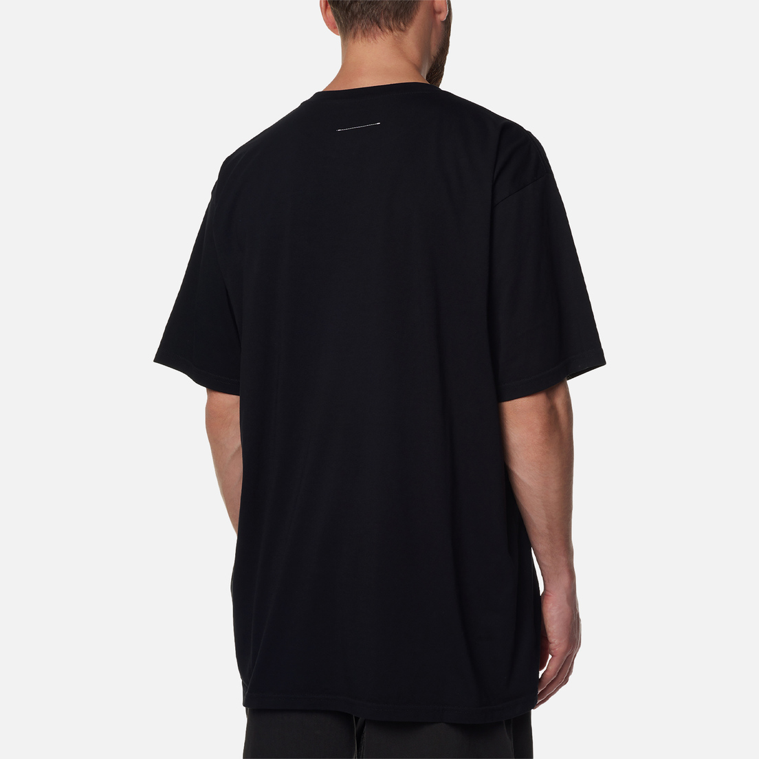 Maison Margiela MM6 Мужская футболка Logo Embroidered