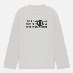 Maison Margiela MM6 Мужской лонгслив Triple Logo