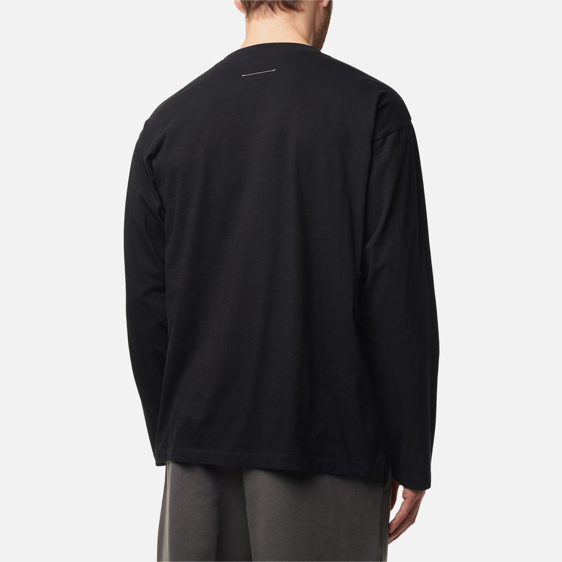 Maison Margiela MM6 Мужской лонгслив Triple Logo