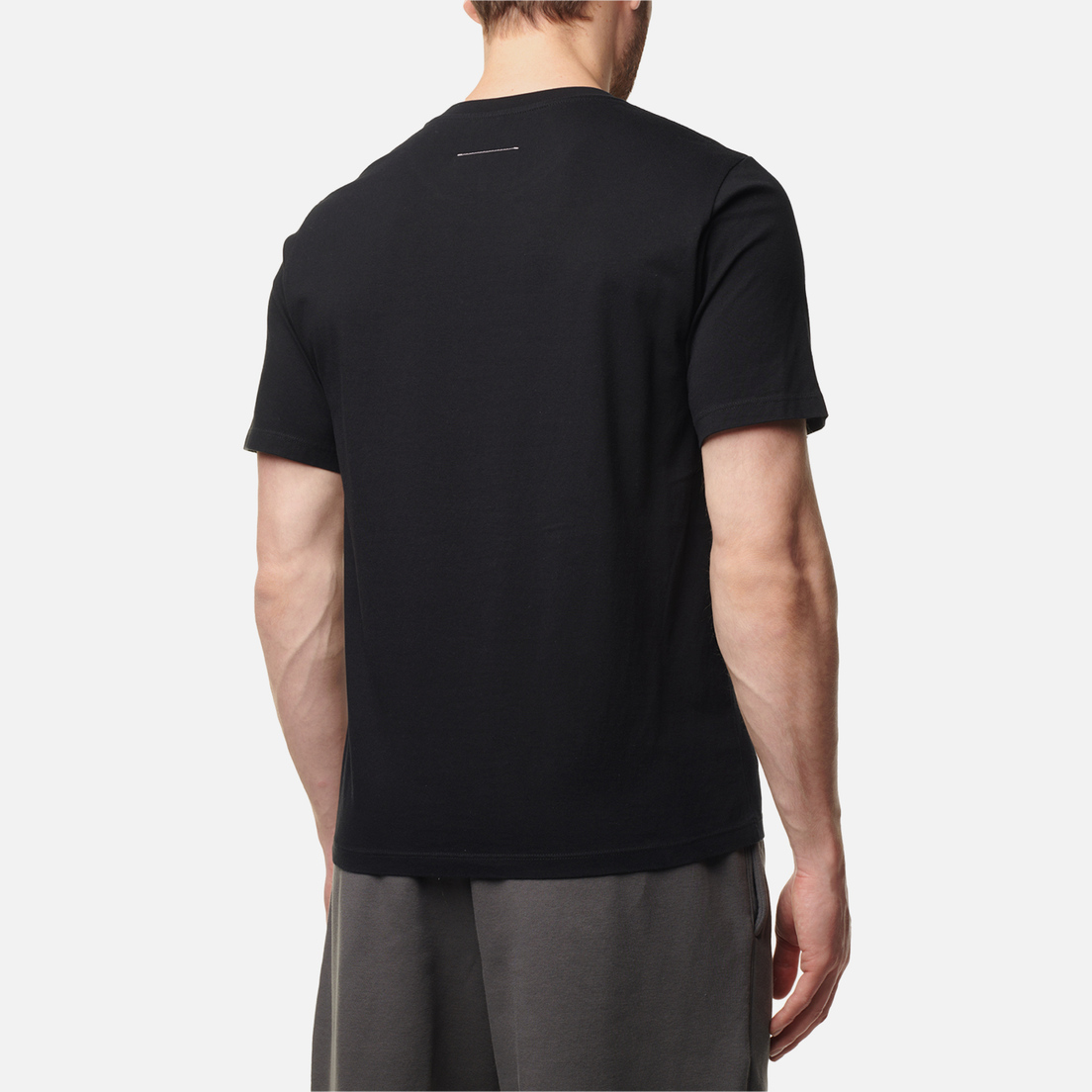 Maison Margiela MM6 Мужская футболка Blur Number Logo Print