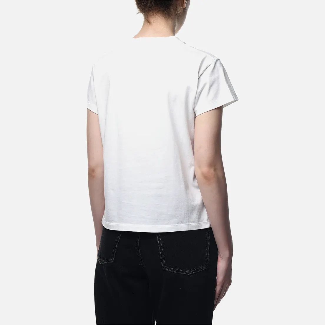 Maison Margiela MM6 Женская футболка Discreet Elongated Numeric Printed