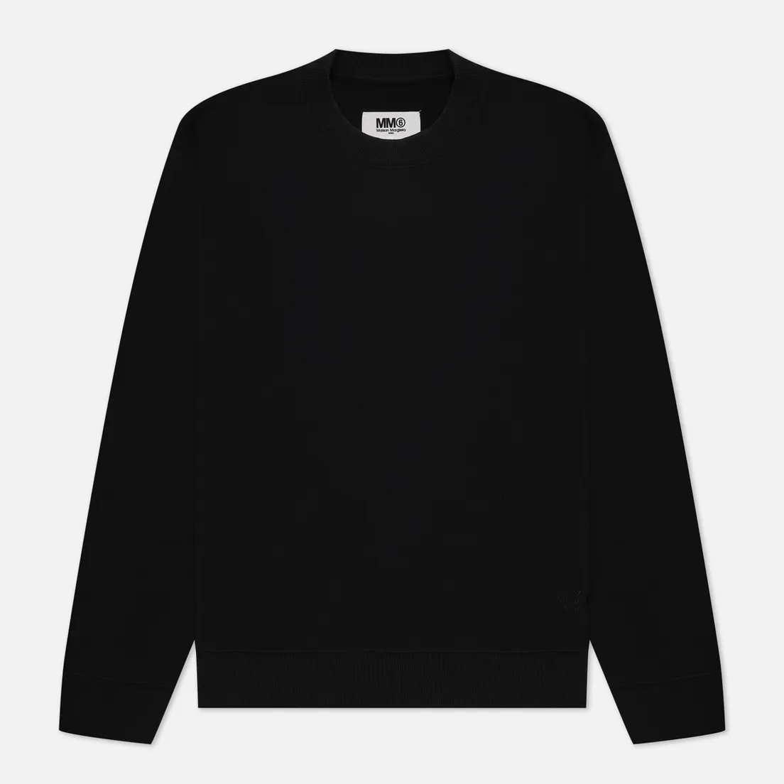 Maison Margiela MM6 Мужская толстовка Plain Logo Crew Neck