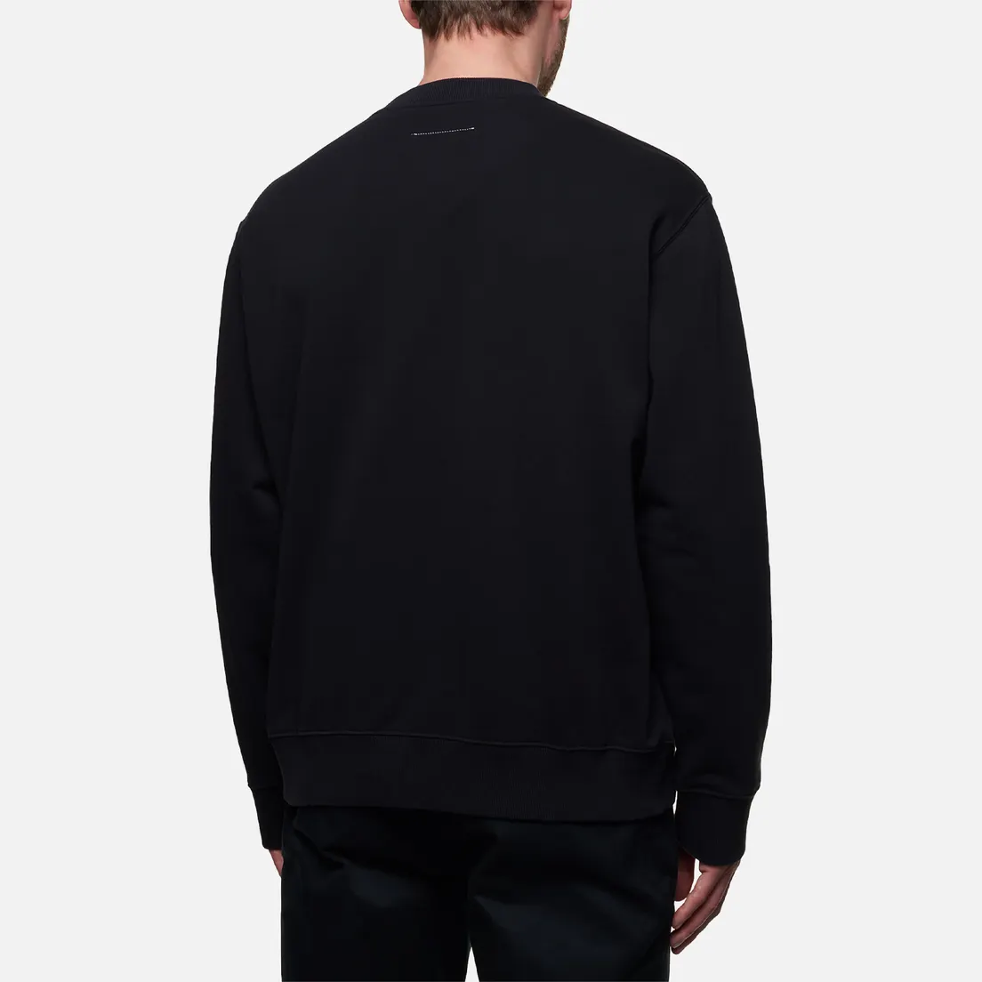 Maison Margiela MM6 Мужская толстовка Plain Logo Crew Neck