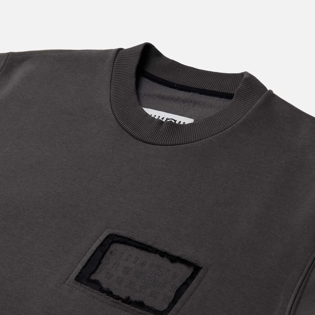 Maison Margiela MM6 Мужская толстовка 3-Layer Crew