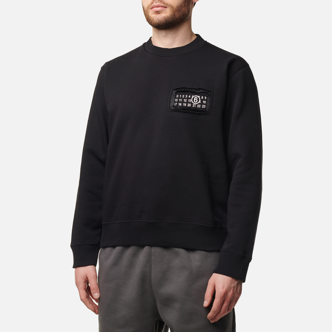 Maison Margiela MM6 Мужская толстовка 3-Layer Crew