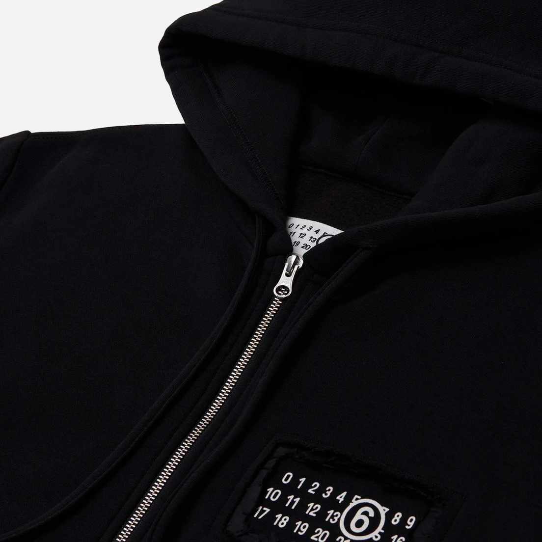Maison Margiela MM6 Мужская толстовка Through Zip Hoodie