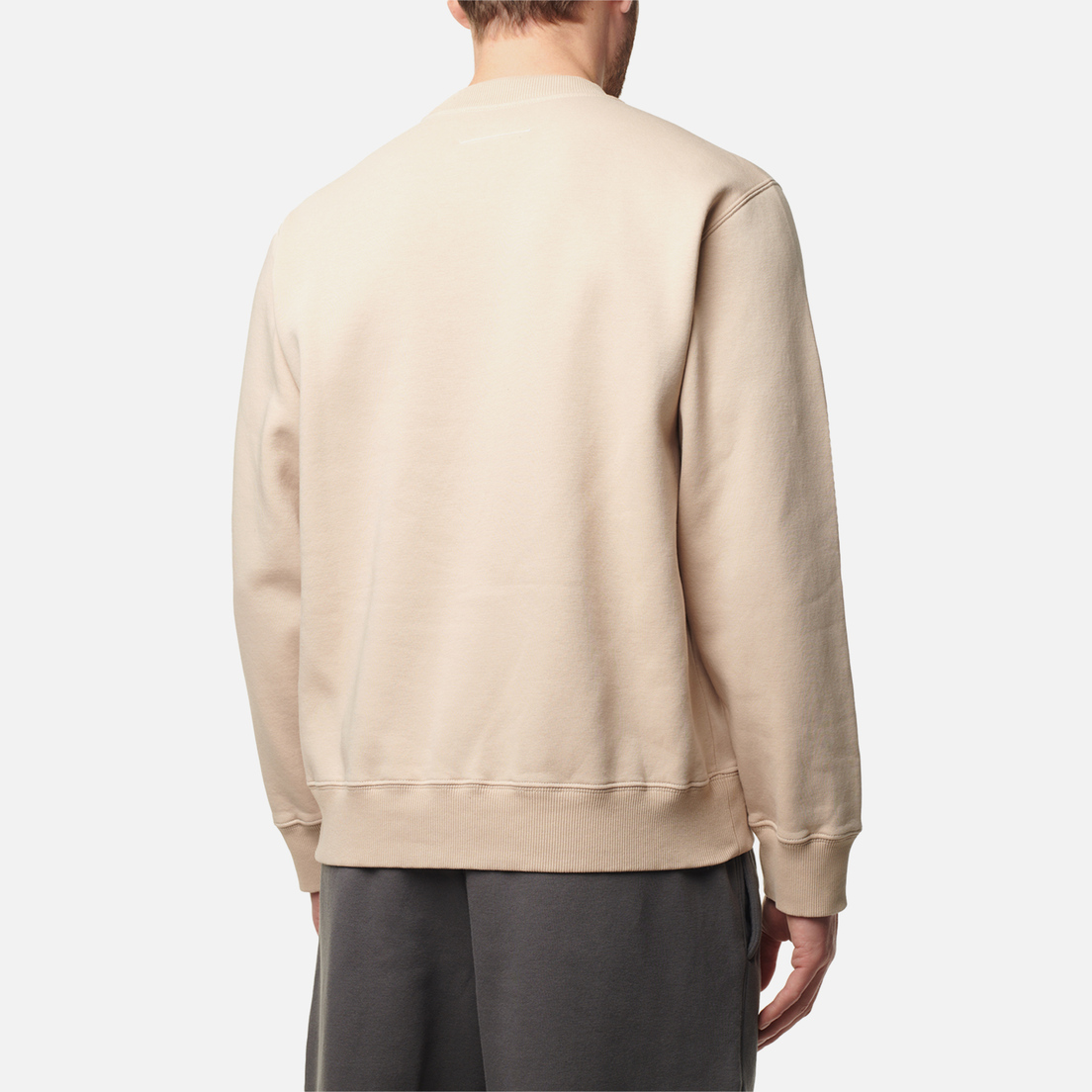 Maison Margiela MM6 Мужская толстовка Triple Logo Crew Neck