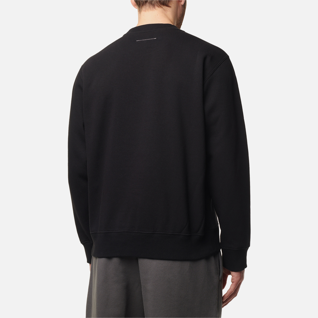 Maison Margiela MM6 Мужская толстовка Triple Logo Crew Neck