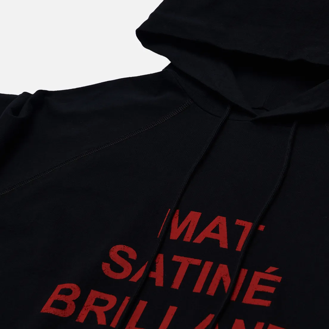 Maison Margiela MM6 Женская толстовка Mat Satine Brillant Long Hoodie