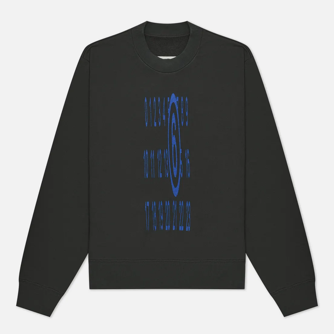 Maison Margiela MM6 Женская толстовка Elongated Numeric Printed