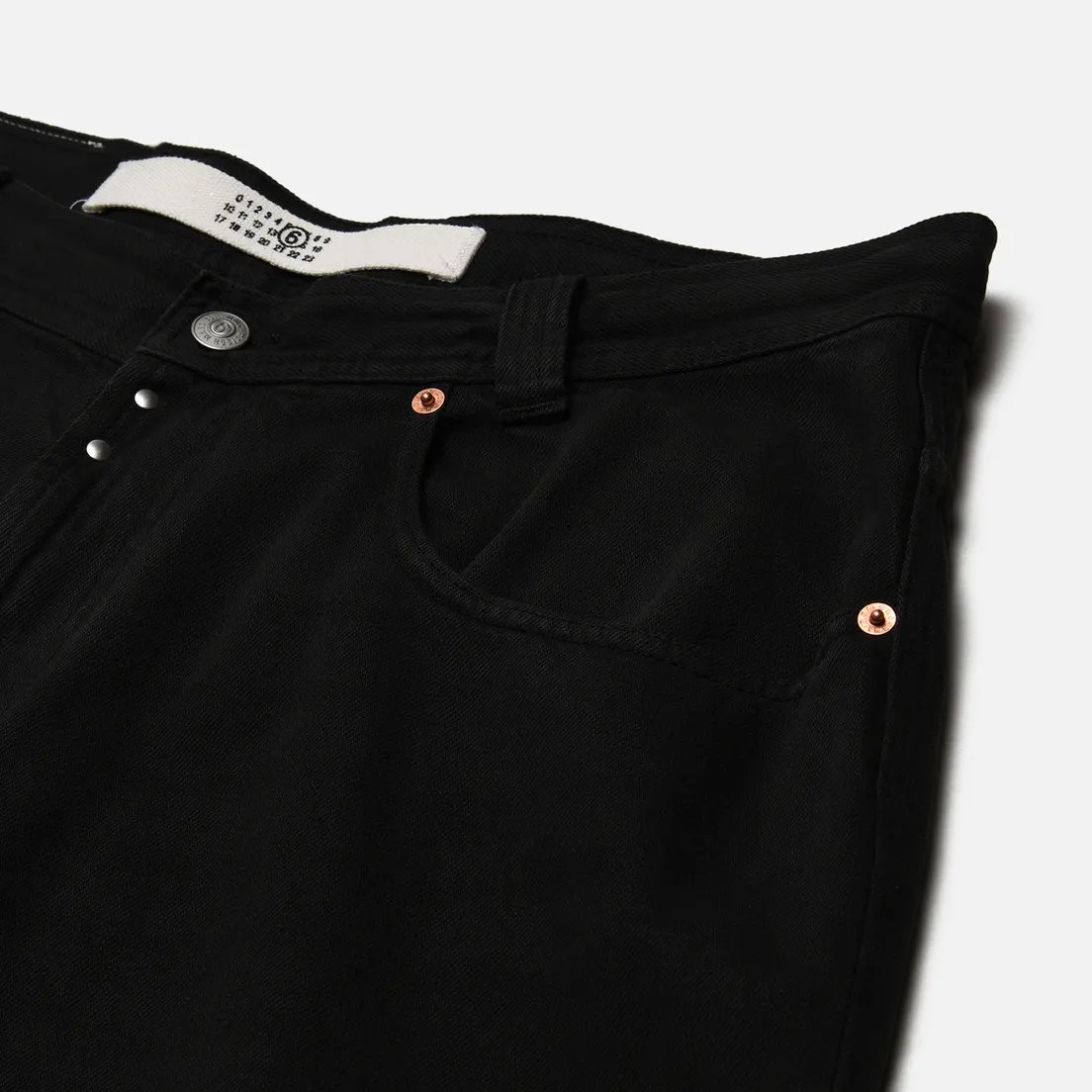 Maison Margiela MM6 Мужские джинсы Garment Dyed Wide