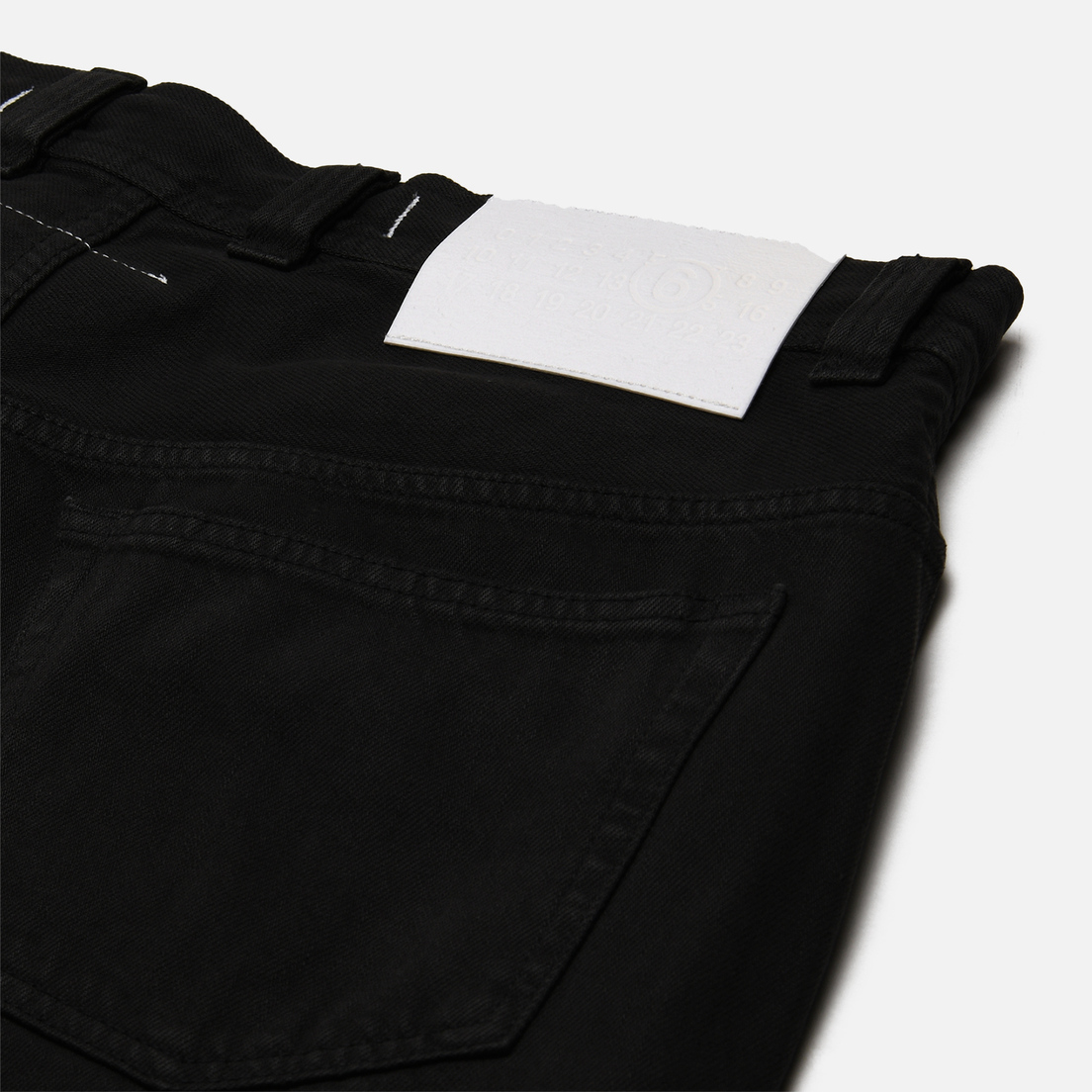 Maison Margiela MM6 Мужские джинсы Garment Dyed Wide