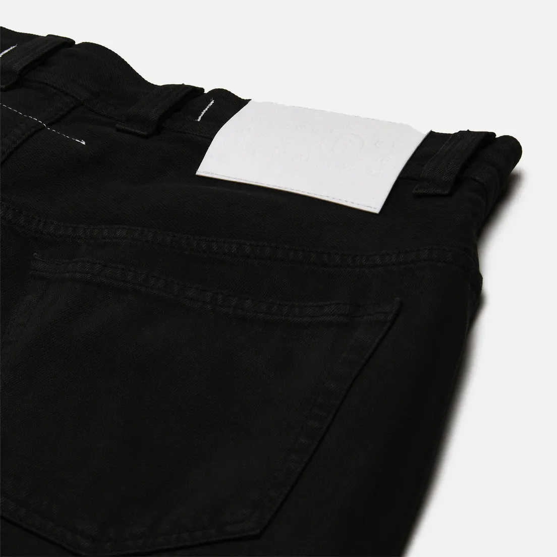 Maison Margiela MM6 Мужские джинсы Garment Dyed Wide