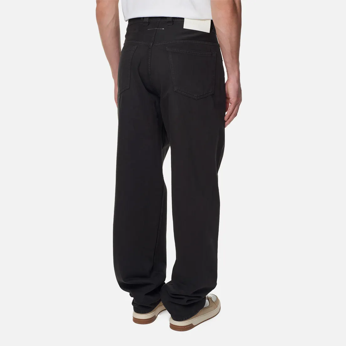 Maison Margiela MM6 Мужские джинсы Garment Dyed Wide