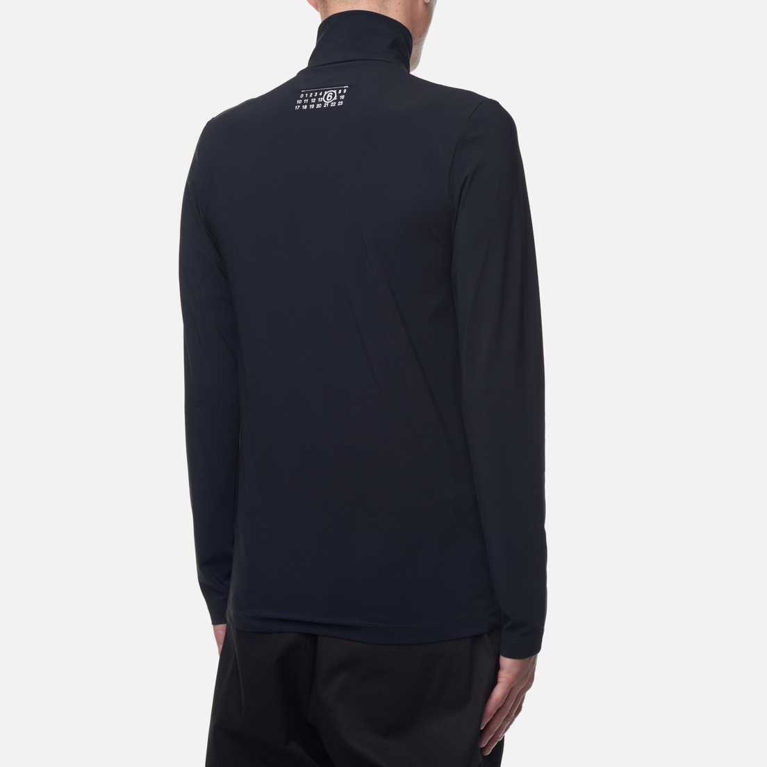 Maison Margiela MM6 Мужская водолазка Logo Print Back