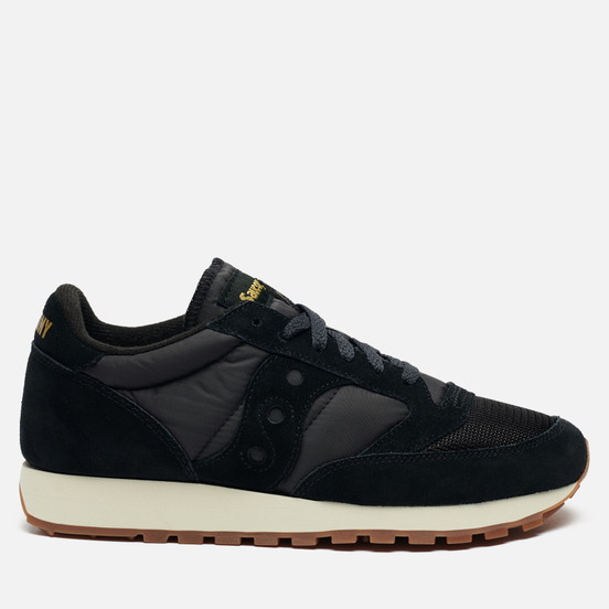 Мужские кроссовки Saucony Jazz Original Vintage Suede Logo Limo/Cyber Yellow/High Risk Red