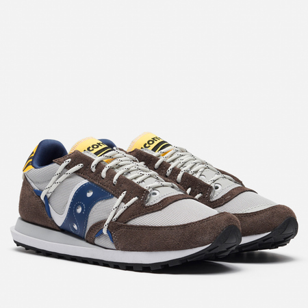 фото Мужские кроссовки saucony jazz dst, цвет коричневый, размер 40.5 eu