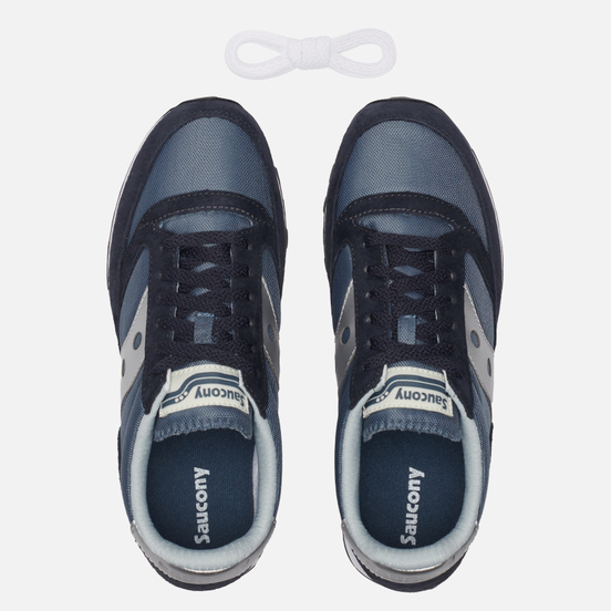 Мужские кроссовки Saucony Jazz Original 81 40th Anniversary Navy/Silver