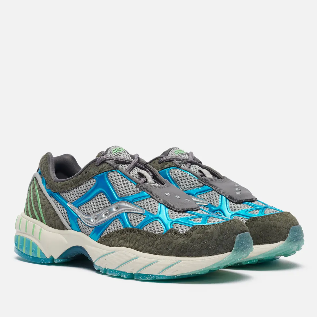 Saucony Мужские кроссовки x Fresh Rags Grid Web Manatee